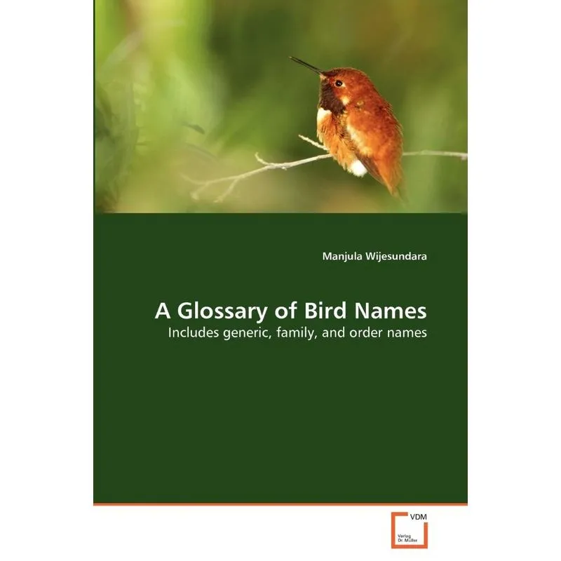 A Glossary of Bird Names