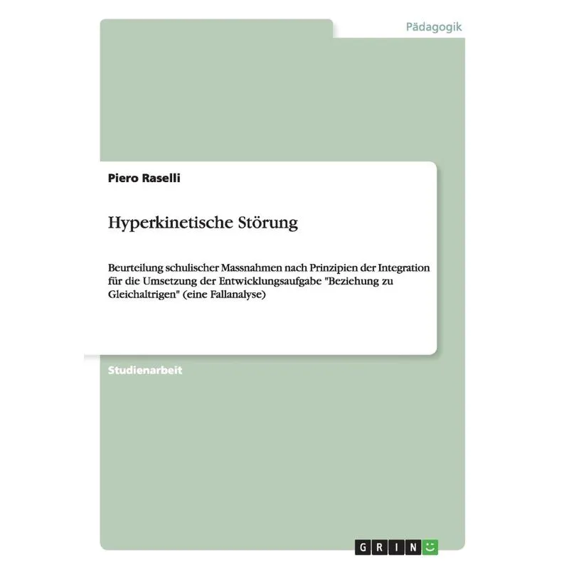 Hyperkinetische Störung