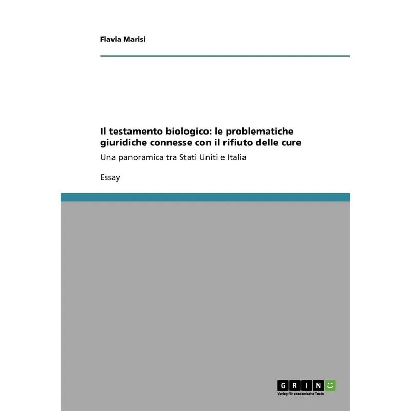 Il testamento biologico