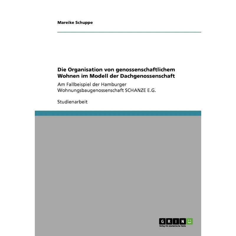 Die Organisation von genossenschaftlichem Wohnen im Modell