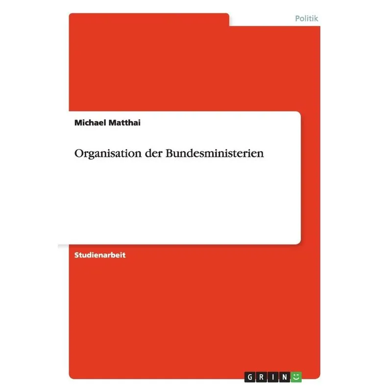 Organisation der Bundesministerien