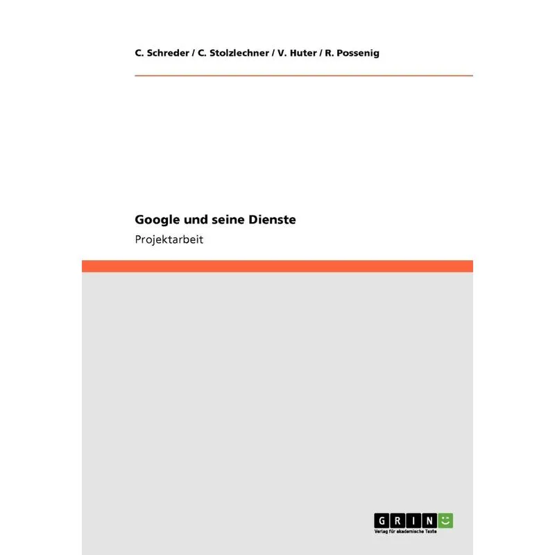 Google und seine Dienste