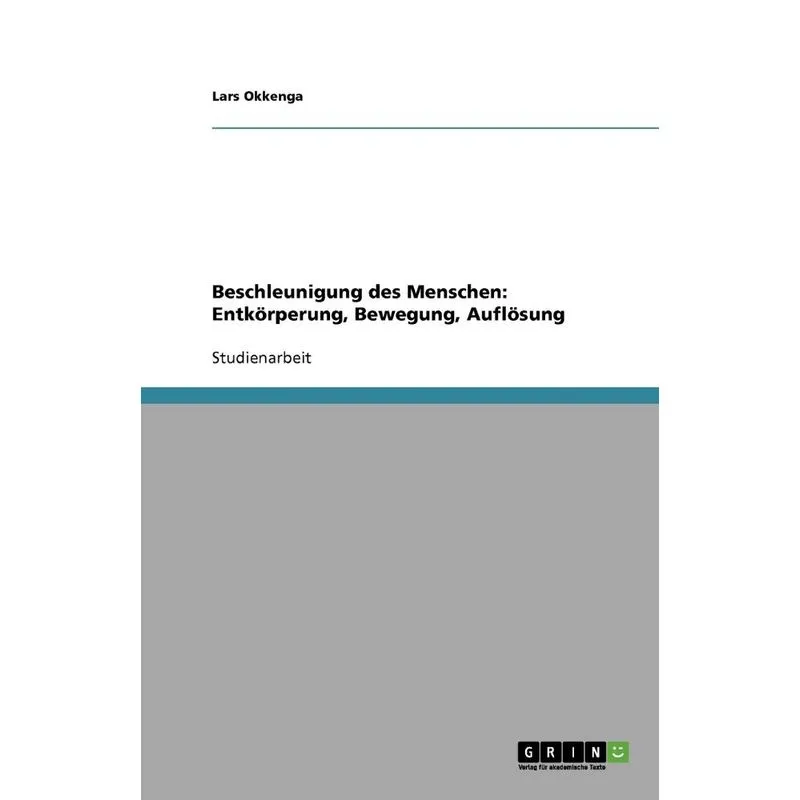 Beschleunigung des Menschen