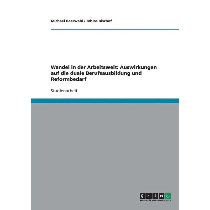 Wandel in der Arbeitswelt