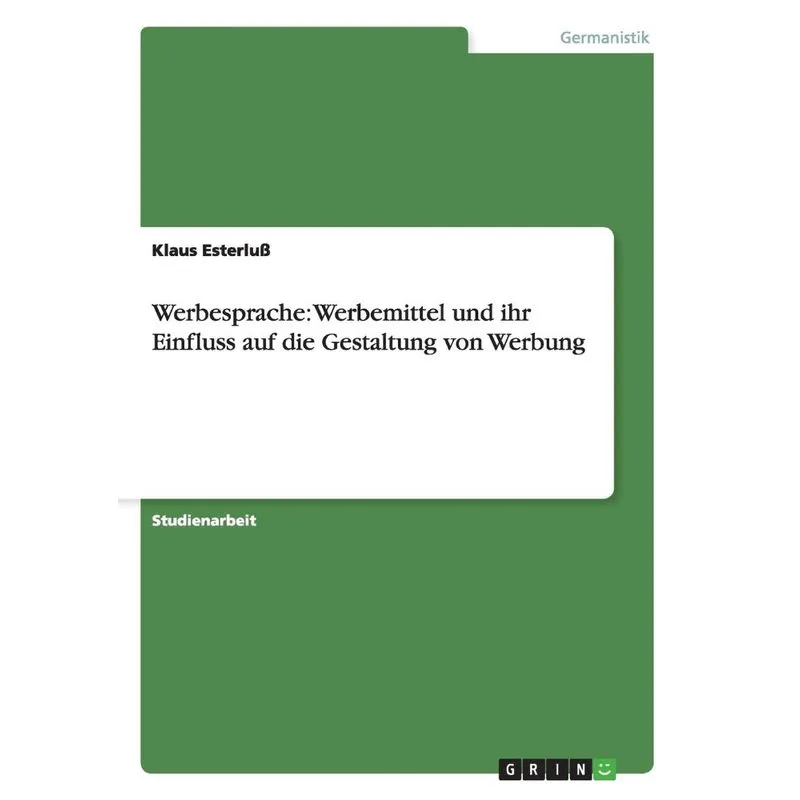 Werbesprache
