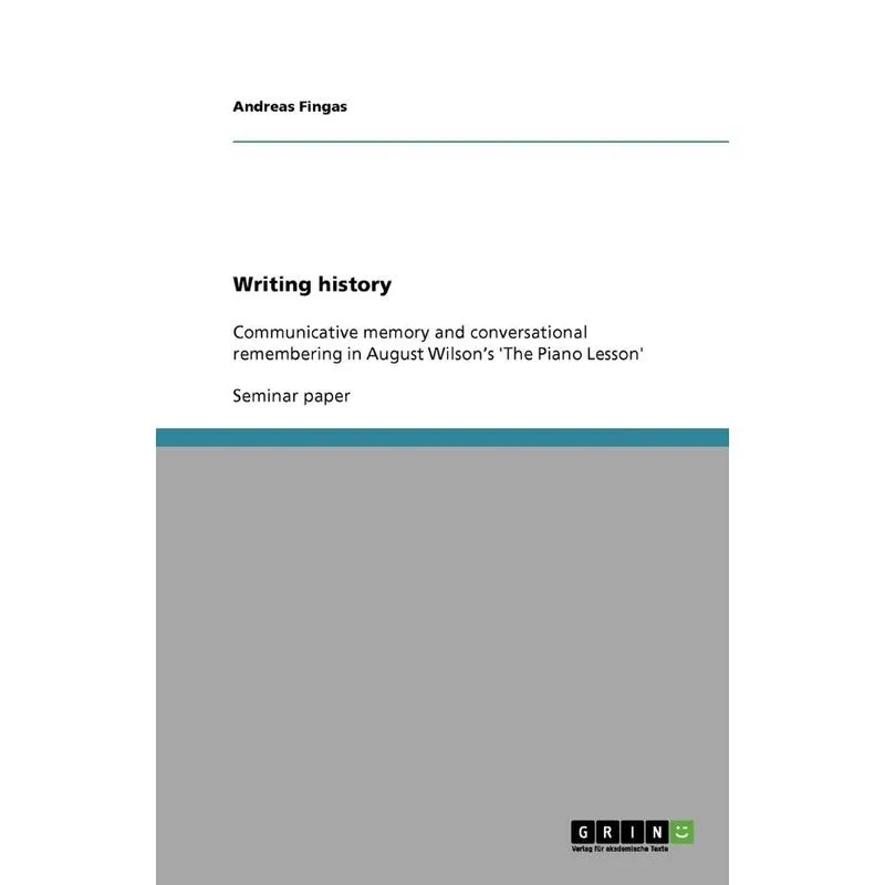 Writing history