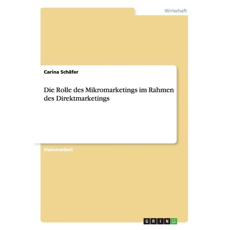 Die Rolle des Mikromarketings im Rahmen des Direktmarketings