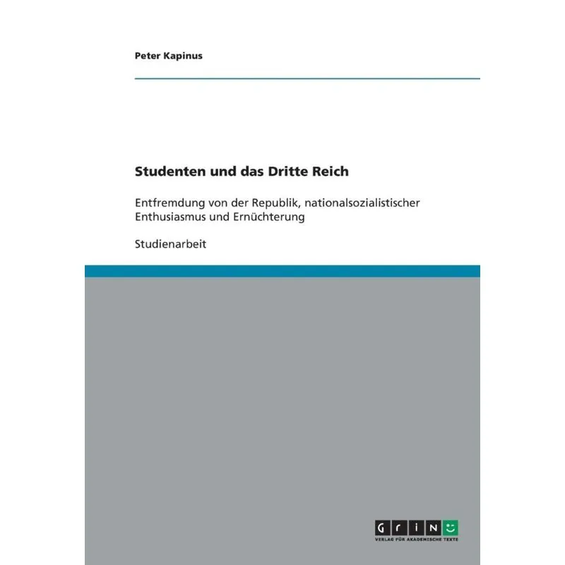Studenten und das Dritte Reich
