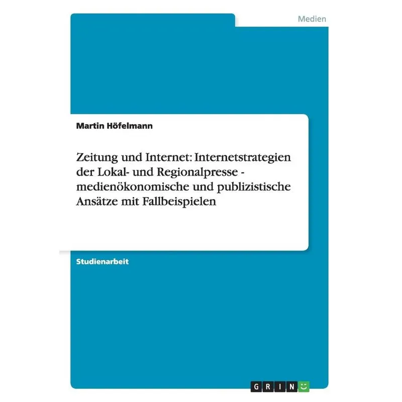 Zeitung und Internet