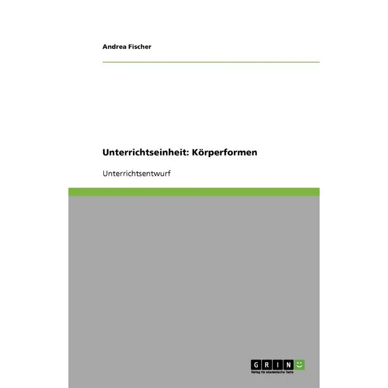 Unterrichtseinheit