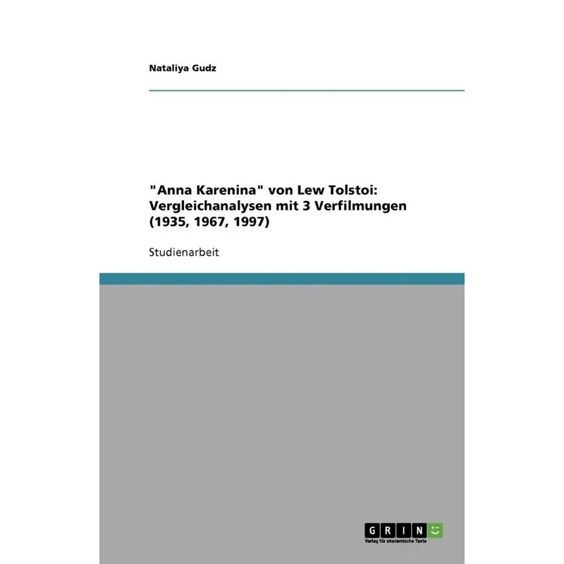 Anna Karenina von Lew Tolstoi