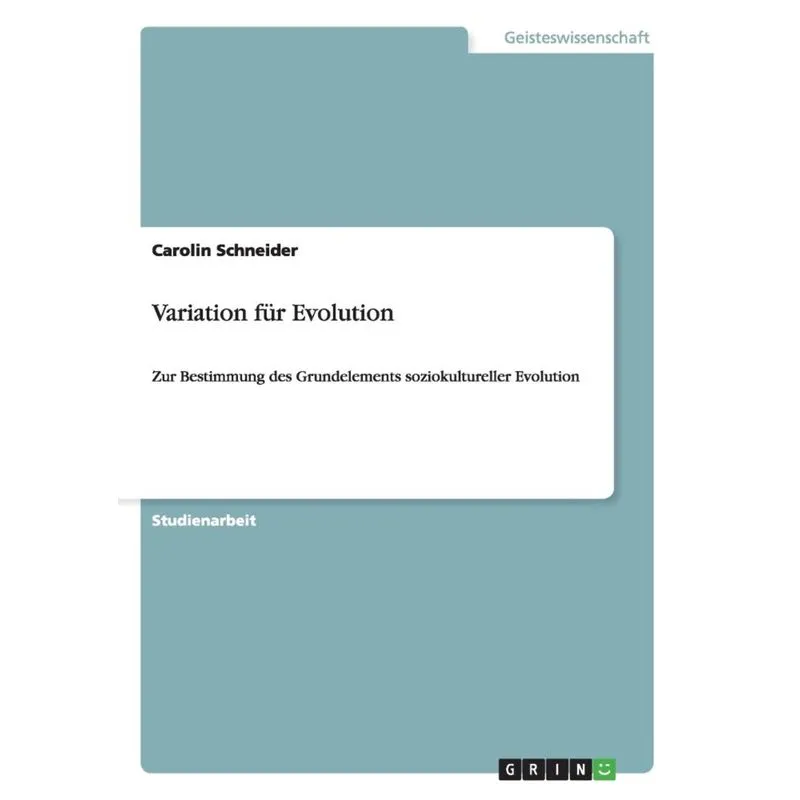 Variation für Evolution