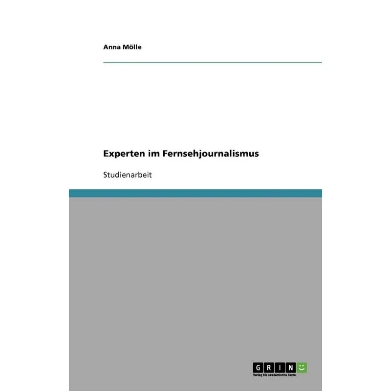 Experten im Fernsehjournalismus