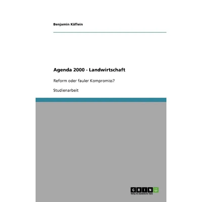 Agenda 2000 - Landwirtschaft