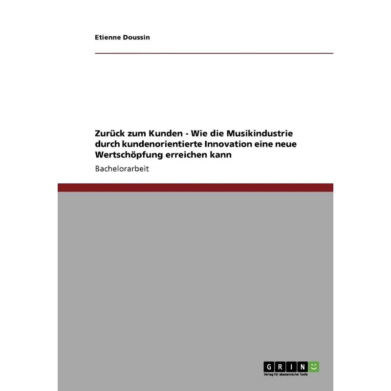 Zurück Zum Kunden. Wie Die Musikindustrie Durch Kundenorien