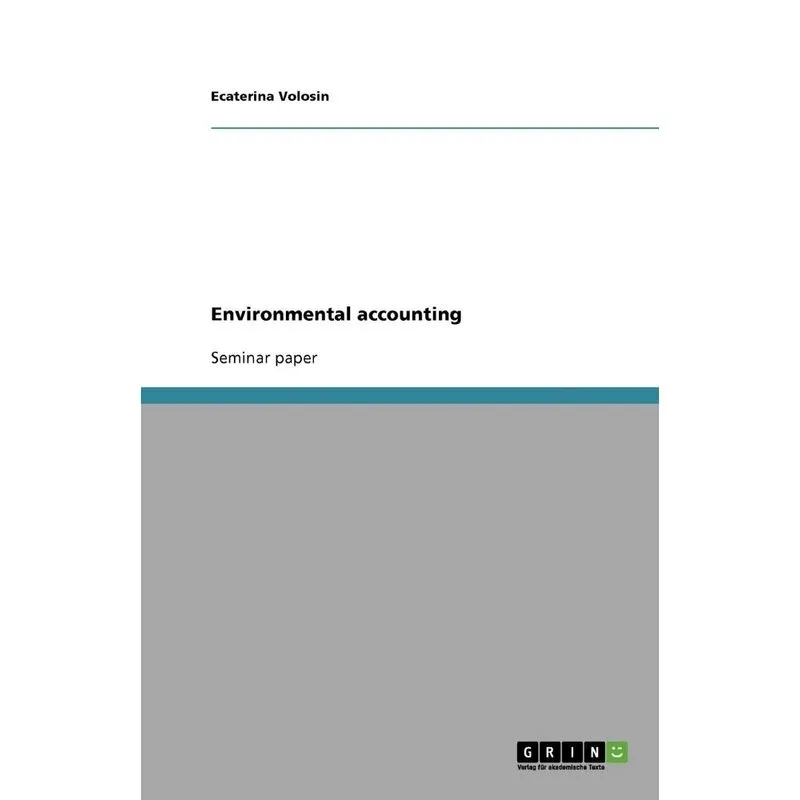 Environmental accounting