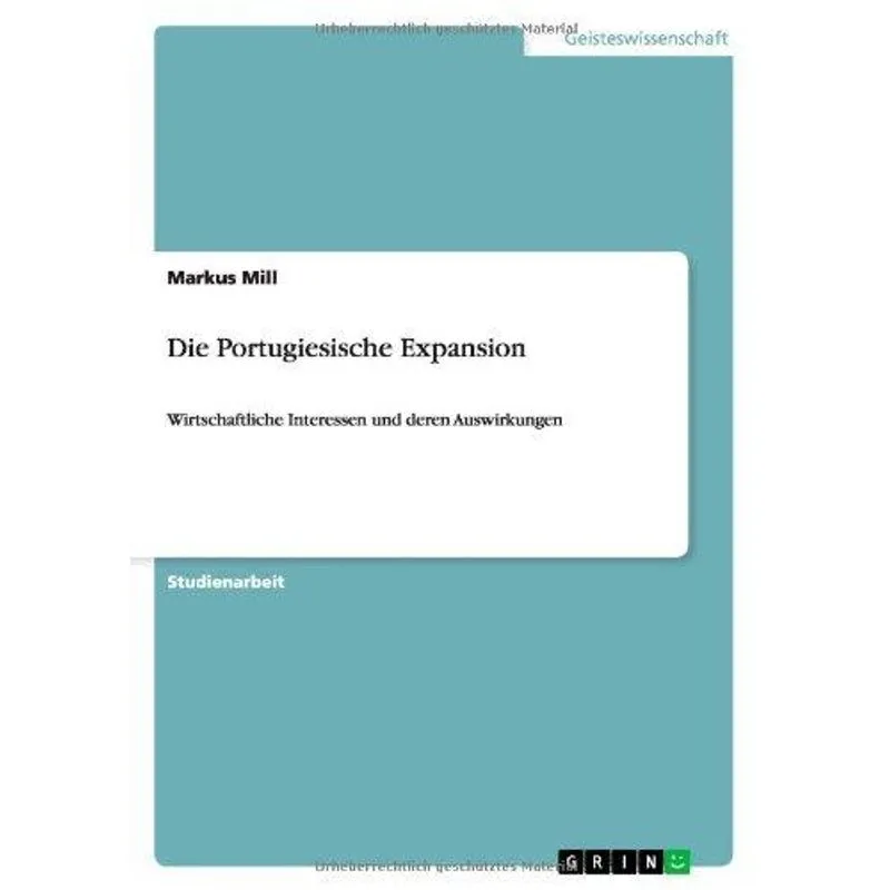 Die Portugiesische Expansion