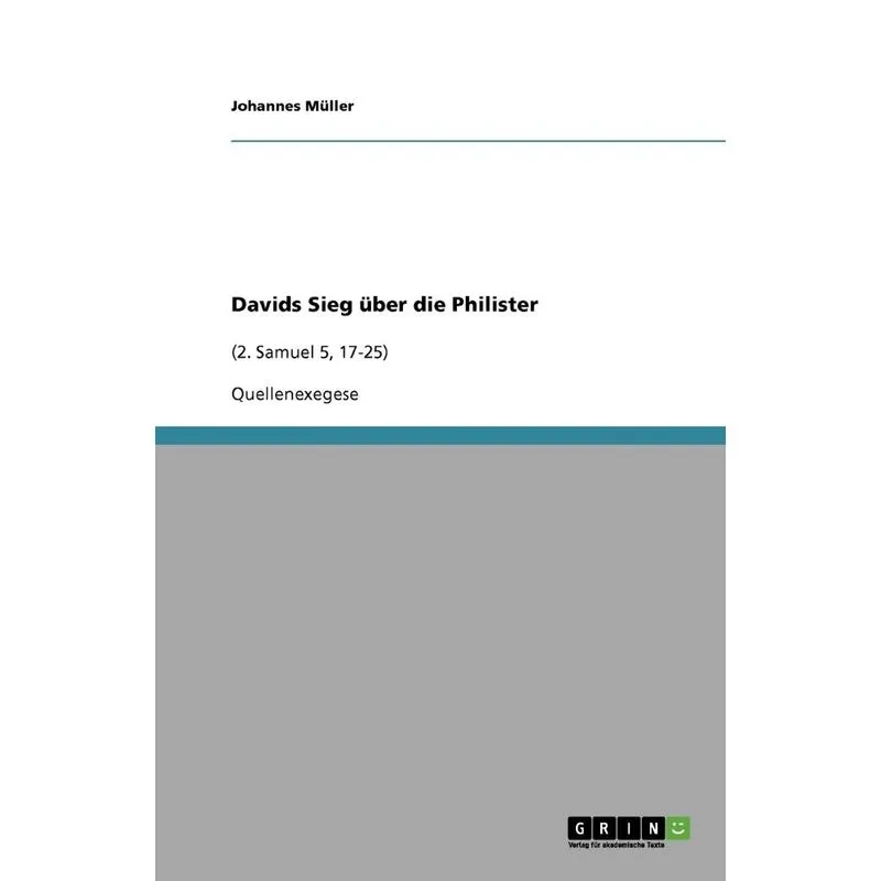 Davids Sieg Über Die Philister