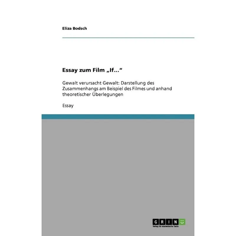 Essay Zum Film „if...