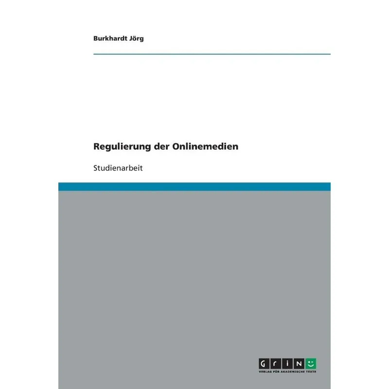 Regulierung der Onlinemedien