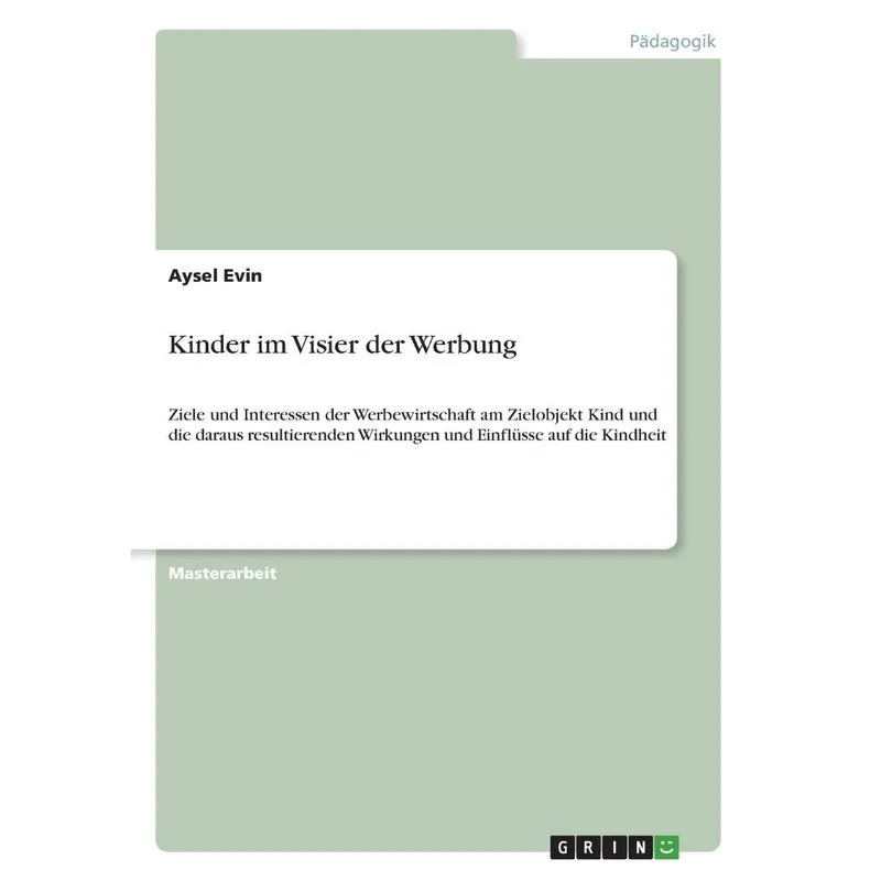 Kinder im Visier der Werbung