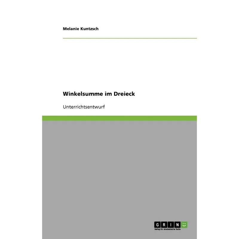 Winkelsumme im Dreieck