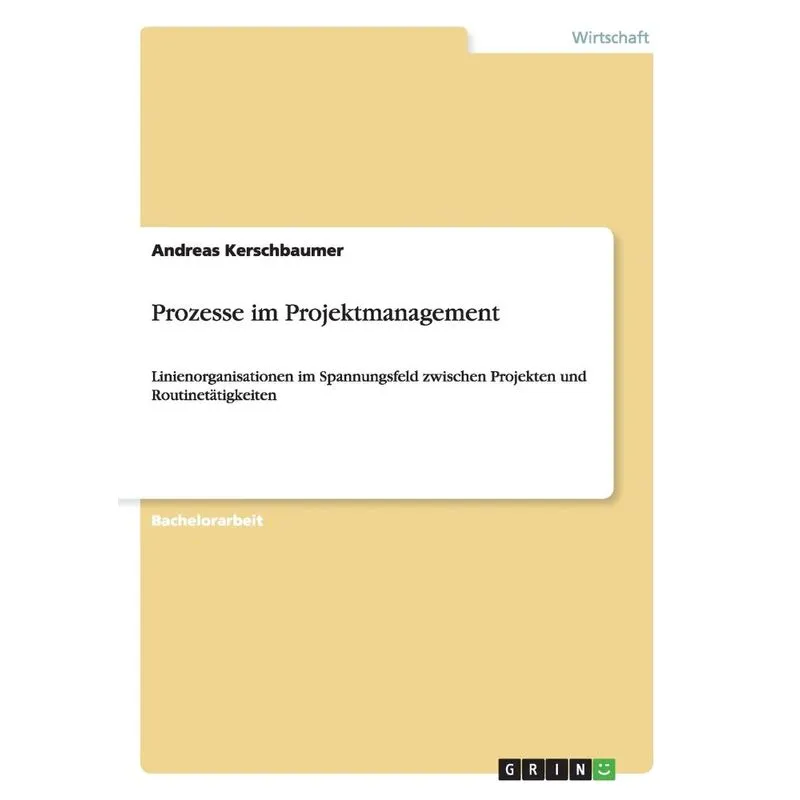 Prozesse im Projektmanagement