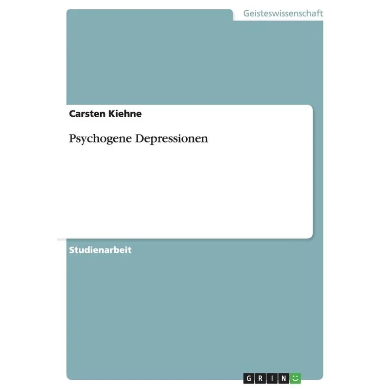 Psychogene Depressionen