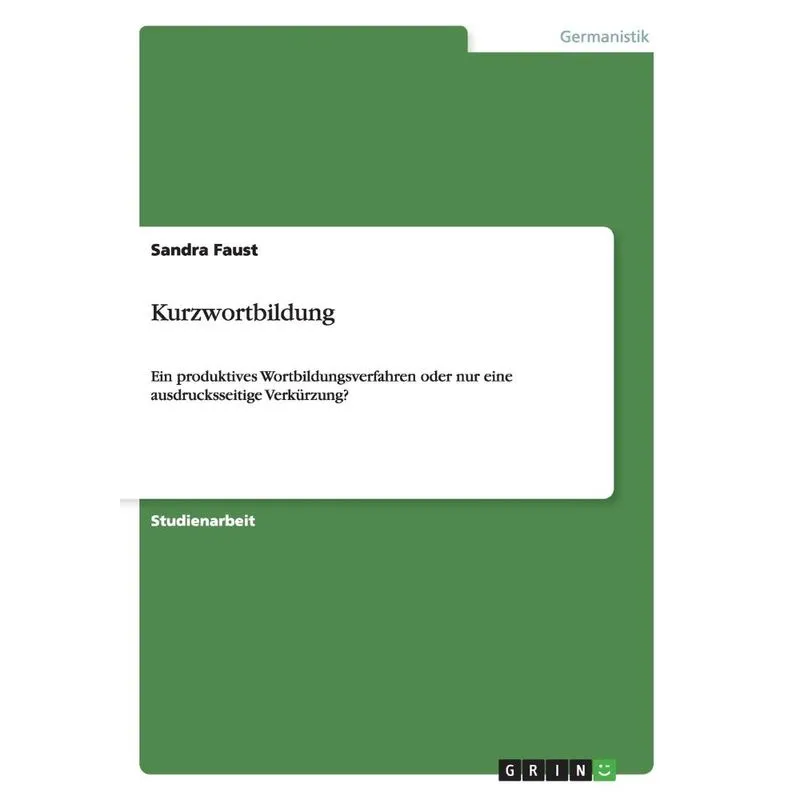 Kurzwortbildung