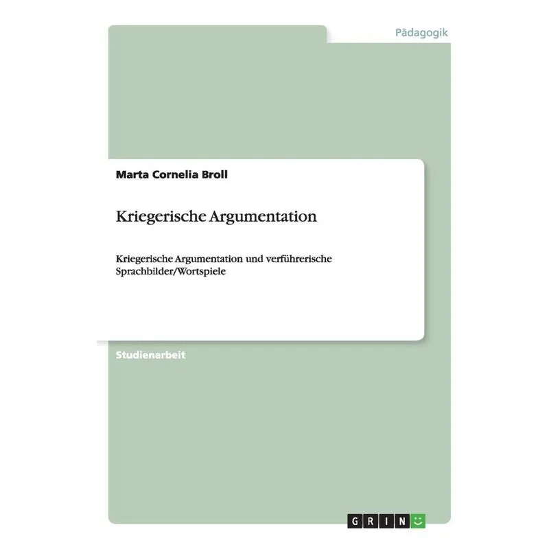 Kriegerische Argumentation