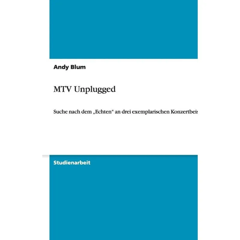 MTV Unplugged