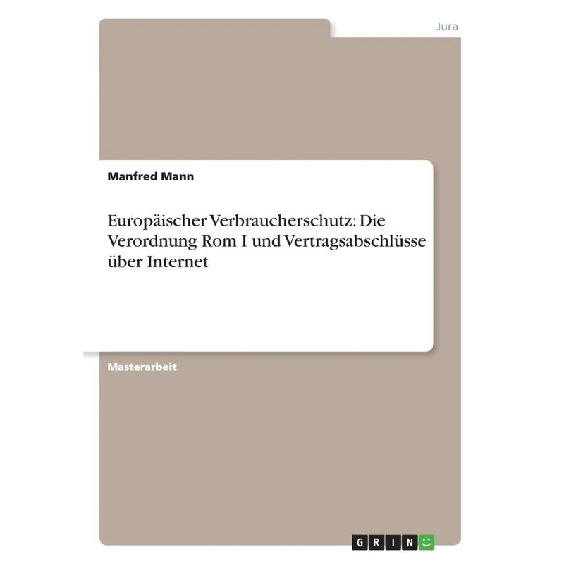 Europäischer Verbraucherschutz