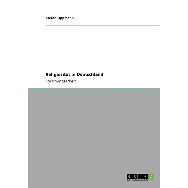 Religiosität in Deutschland