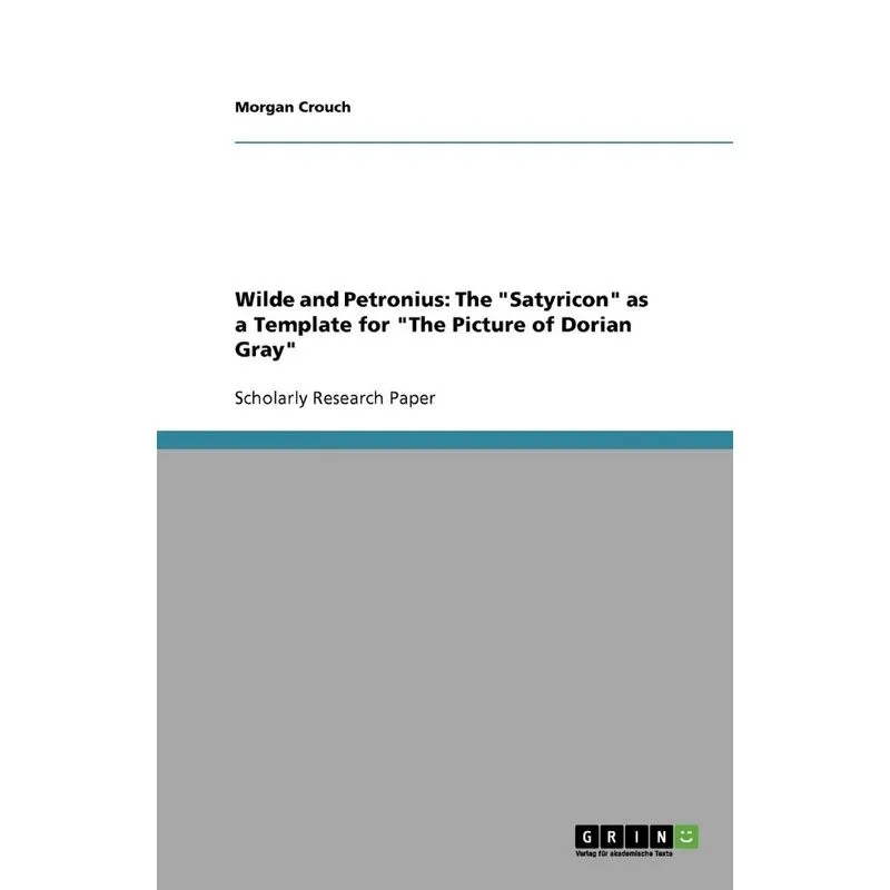 Wilde and Petronius