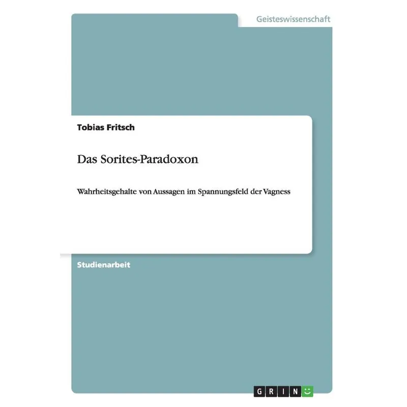Das Sorites-Paradoxon