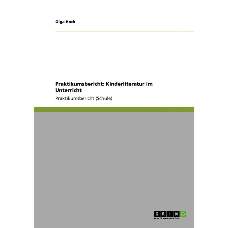 Praktikumsbericht