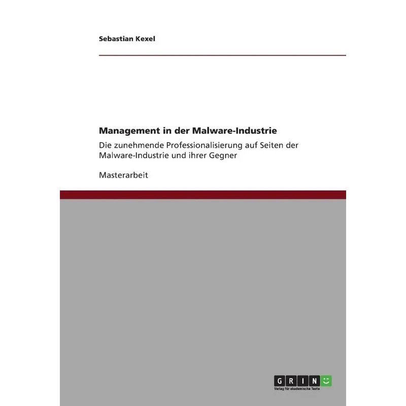Management In Der Malware-industrie