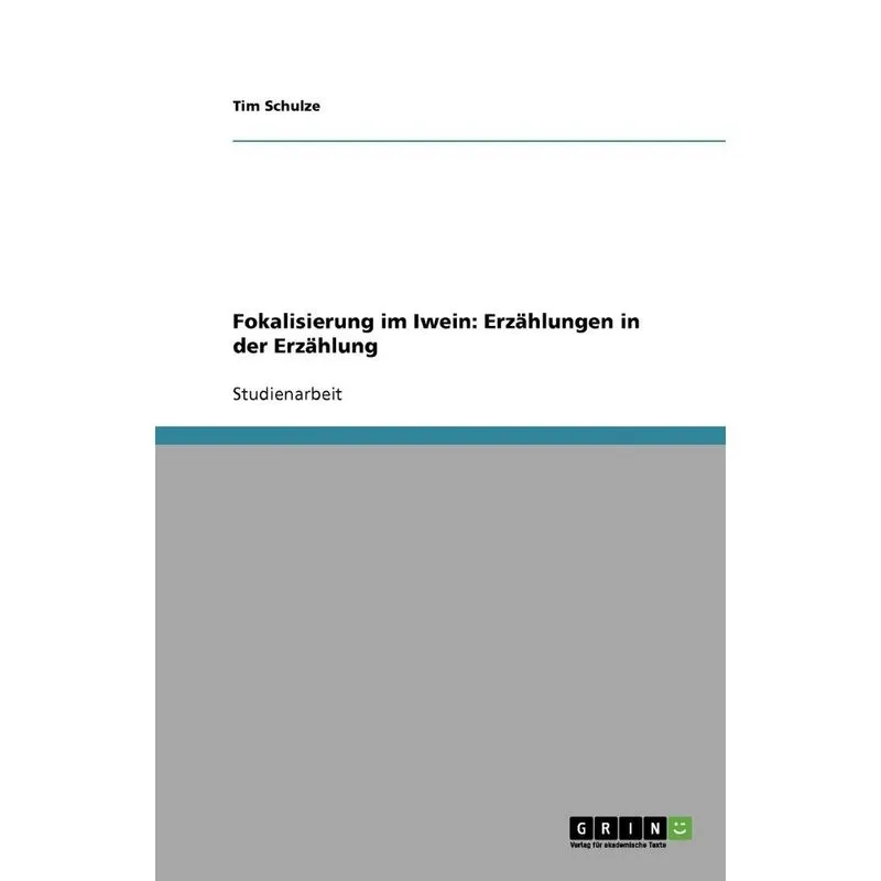 Fokalisierung im Iwein