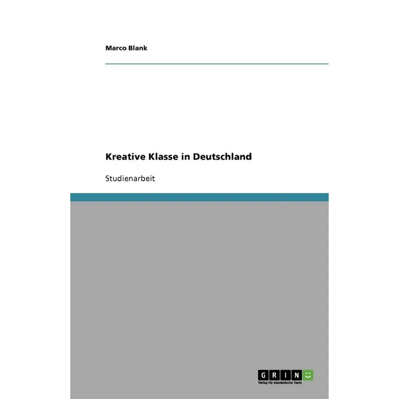 Kreative Klasse in Deutschland