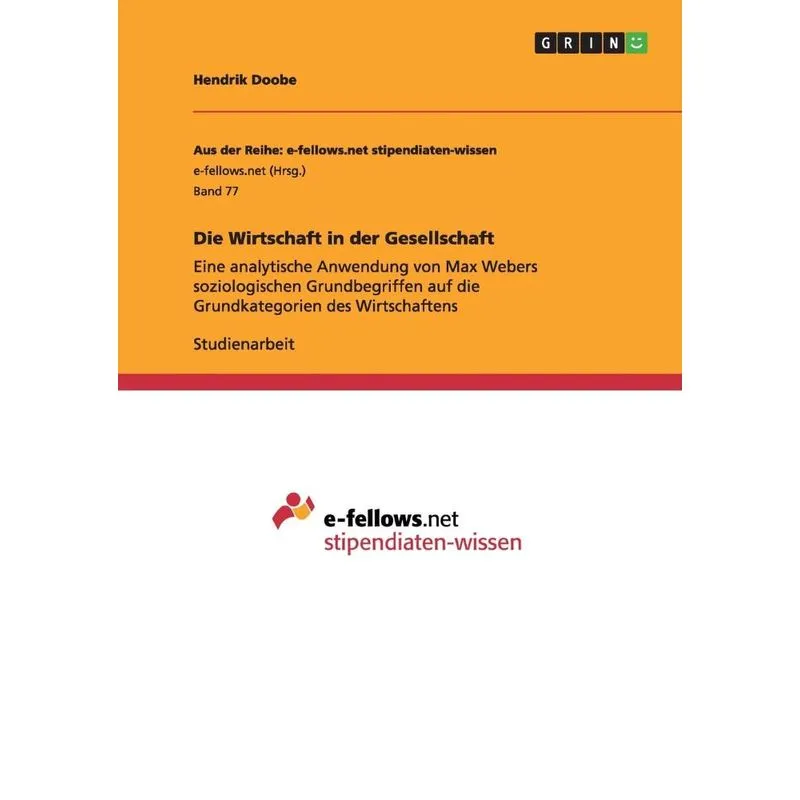 Die Wirtschaft in der Gesellschaft