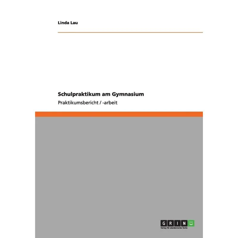 Schulpraktikum Am Gymnasium