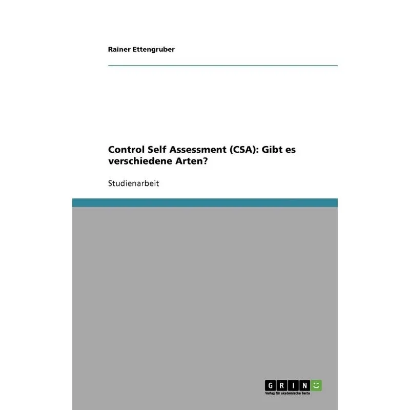 Control Self Assessment (CSA)
