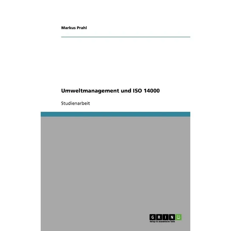 Umweltmanagement und ISO 14000