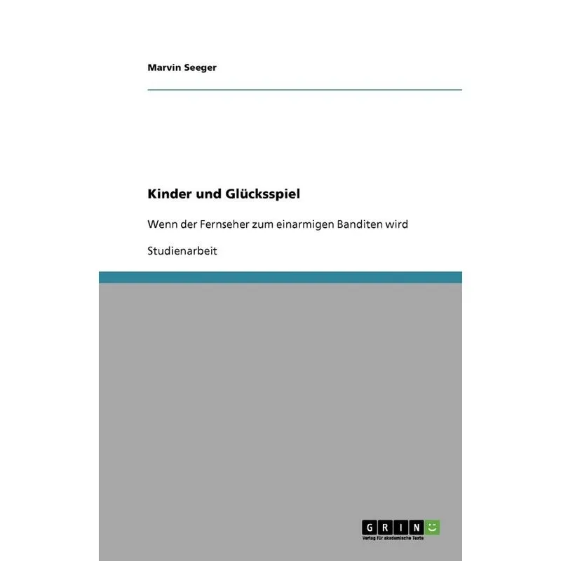 Kinder Und Glücksspiel