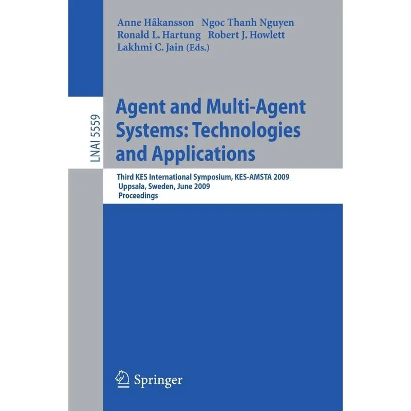 Agent and Multi-Agent Systems