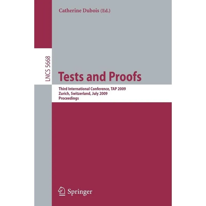 Tests and Proofs