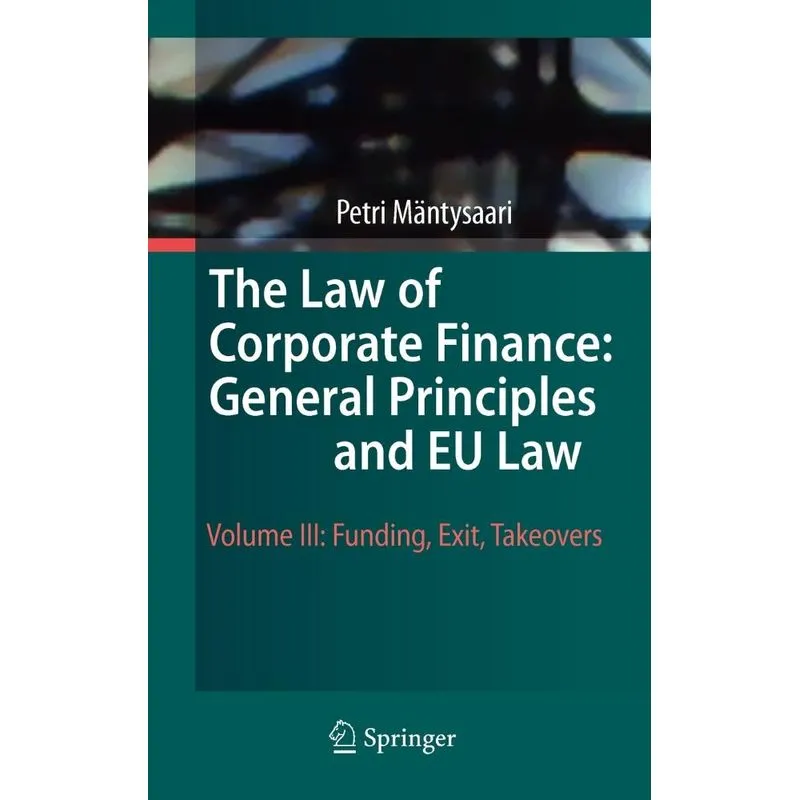 The Law of Corporate Finance