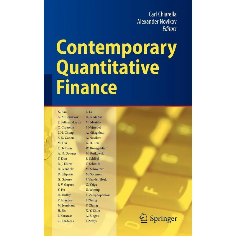 Contemporary Quantitative Finance