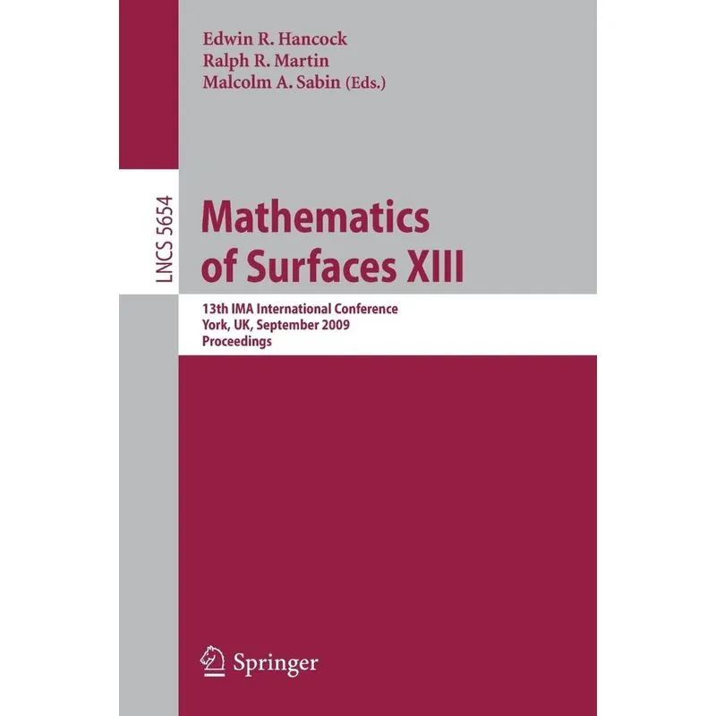 Mathematics of Surfaces XIII