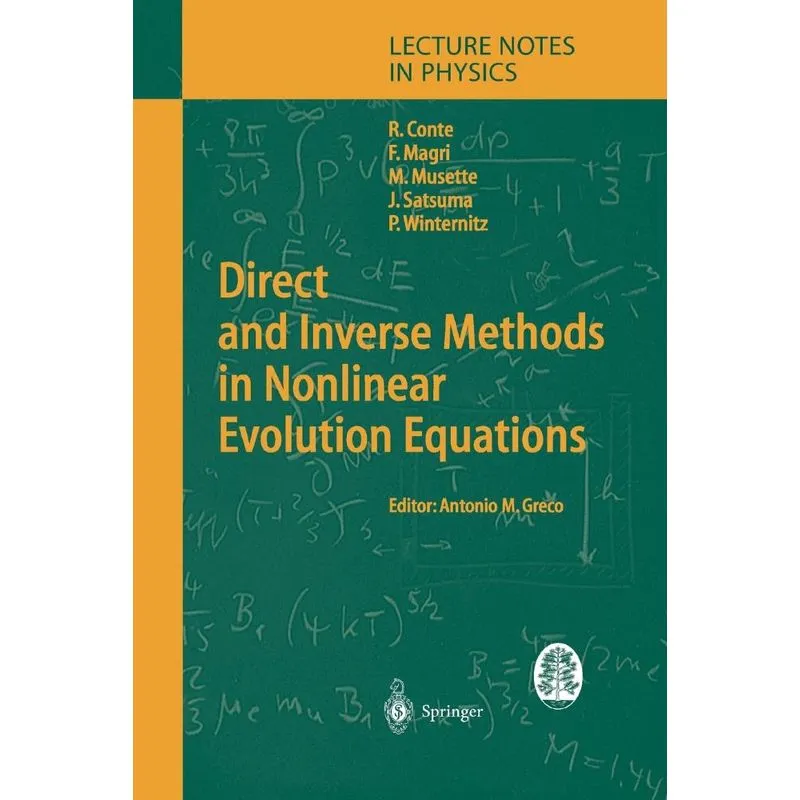 Direct and Inverse Methods in Nonlinear Evolution Equations